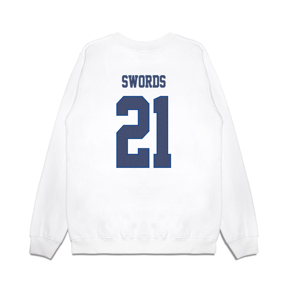 Kentucky - NCAA Women's Basketball : Savannah Swords - Denim Shersey Premium Crewneck Sweatshirt-1