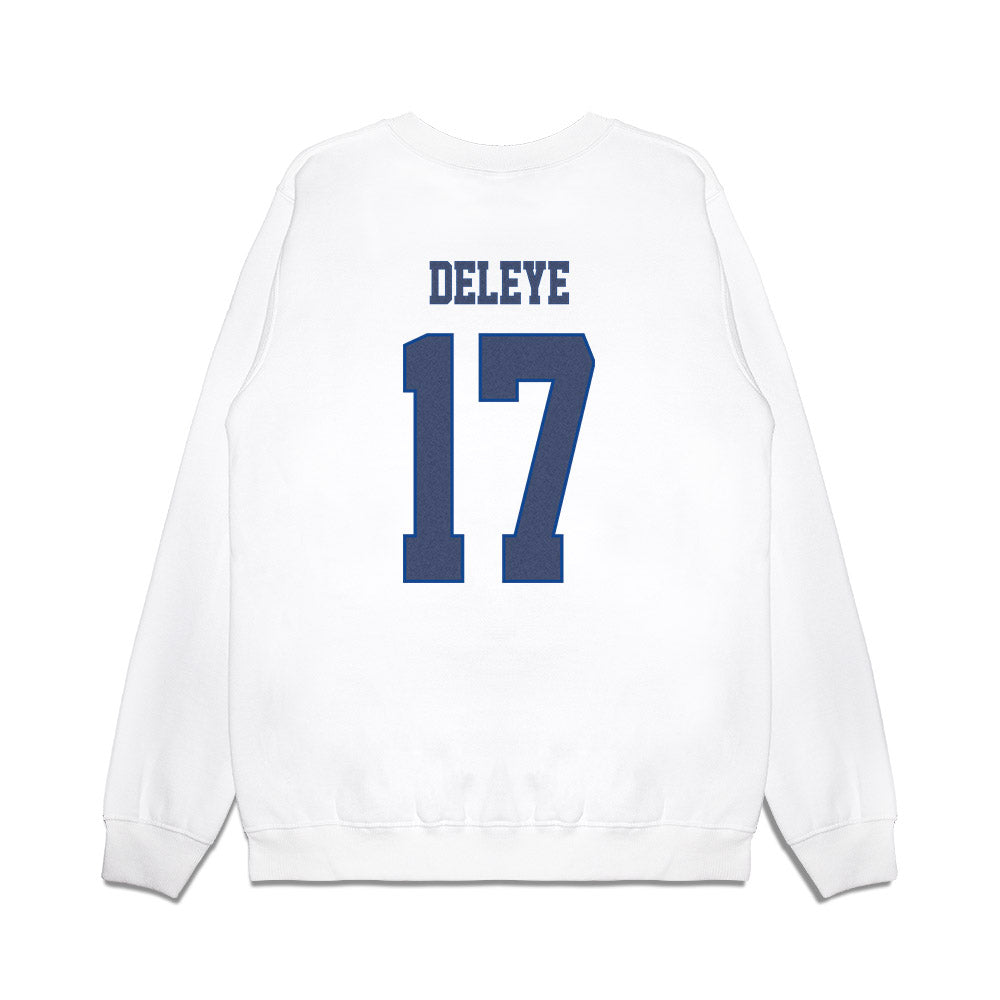Kentucky - NCAA Women's Volleyball : Brooklyn DeLeye - Denim Shersey Premium Crewneck Sweatshirt-1
