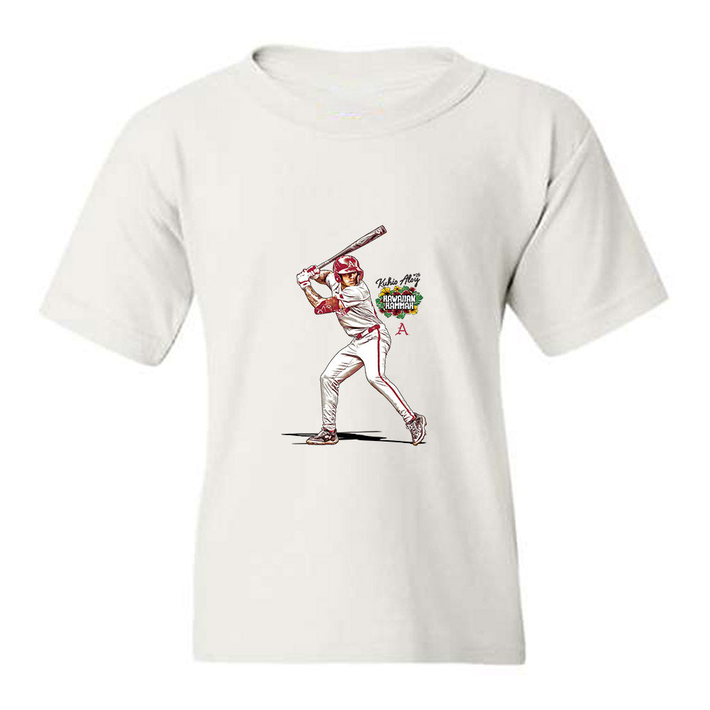 Arkansas - NCAA Baseball : Kuhio Aloy - Youth T-Shirt-0