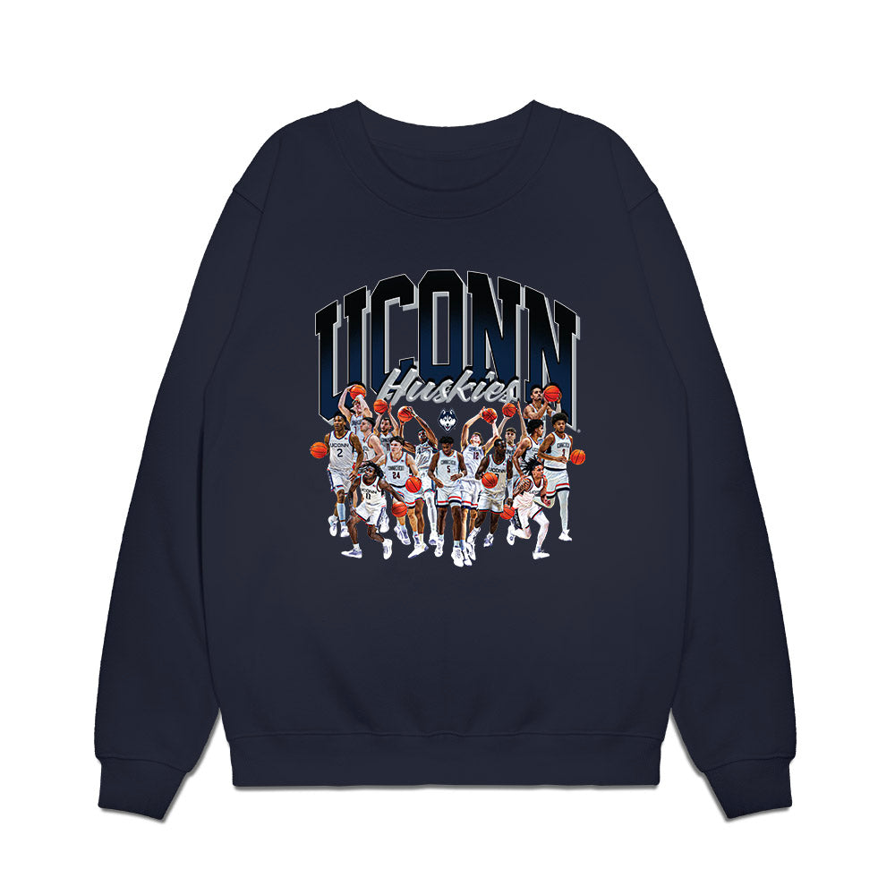UConn - NCAA Women's Basketball : - Premium Crewneck Sweatshirt-0