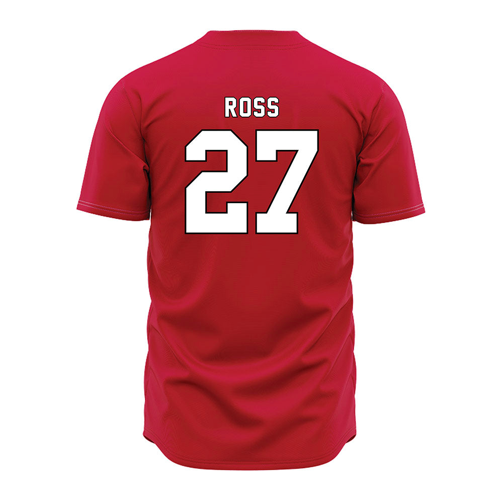 Miami of Ohio - Baseball Alumni : Luke Ross - Red Jersey-1