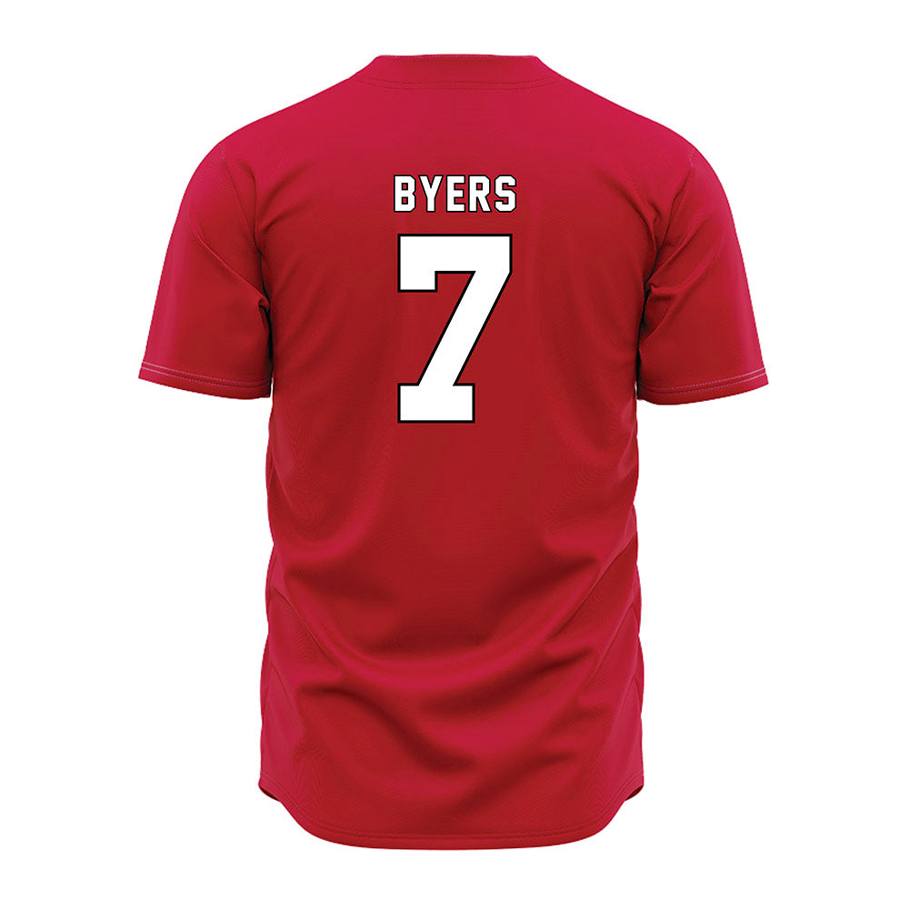 Miami of Ohio - Baseball Alumni : Carson Byers - Red Jersey-1