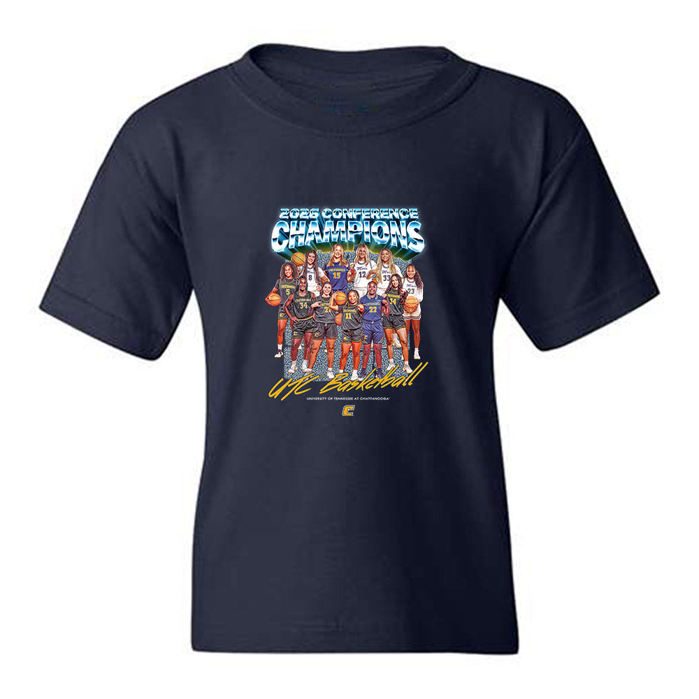 UTC - NCAA Women's Basketball : - Conference Champions Collage Youth T-Shirt-0