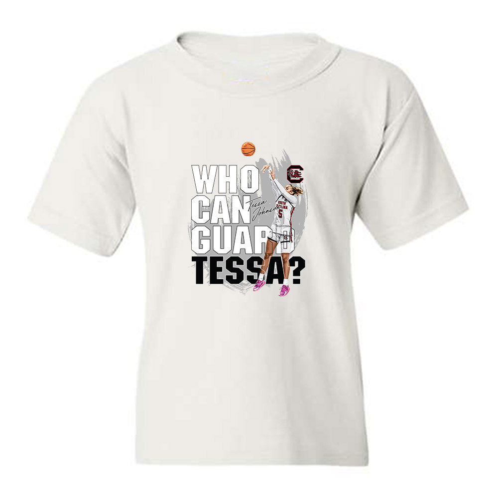 South Carolina - NCAA Women's Basketball : Tessa Johnson - Unguardable Youth T-Shirt-0
