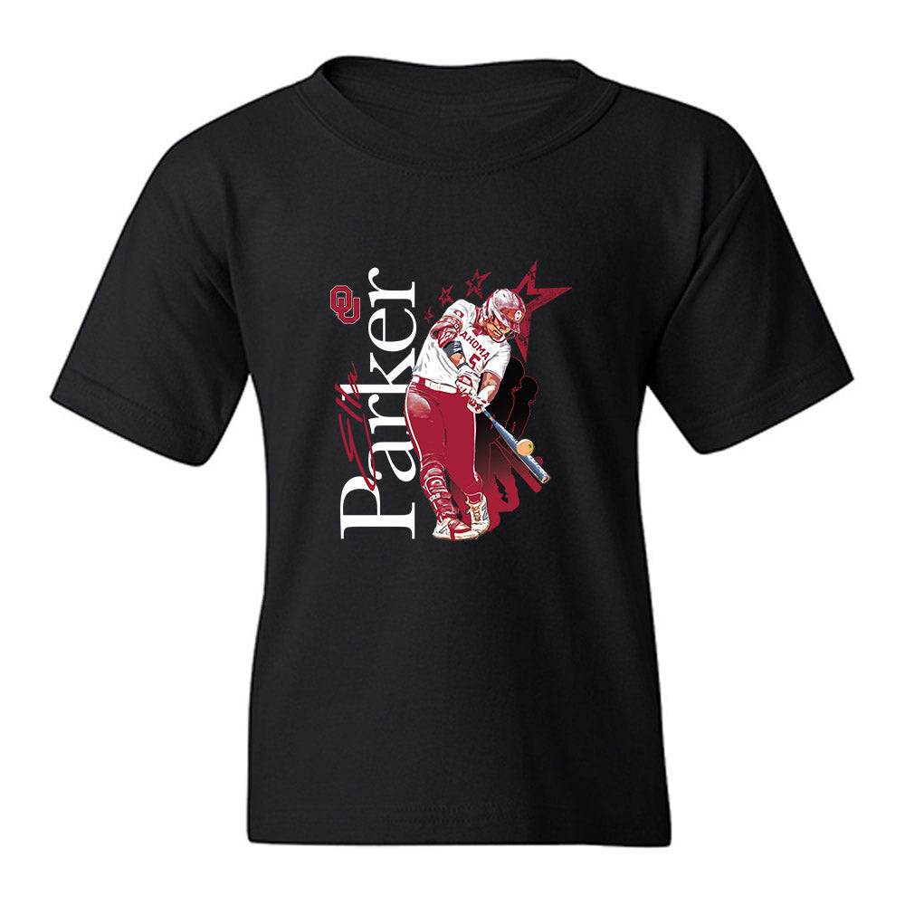 Oklahoma - NCAA Softball : Ella Parker - Youth T-Shirt-0