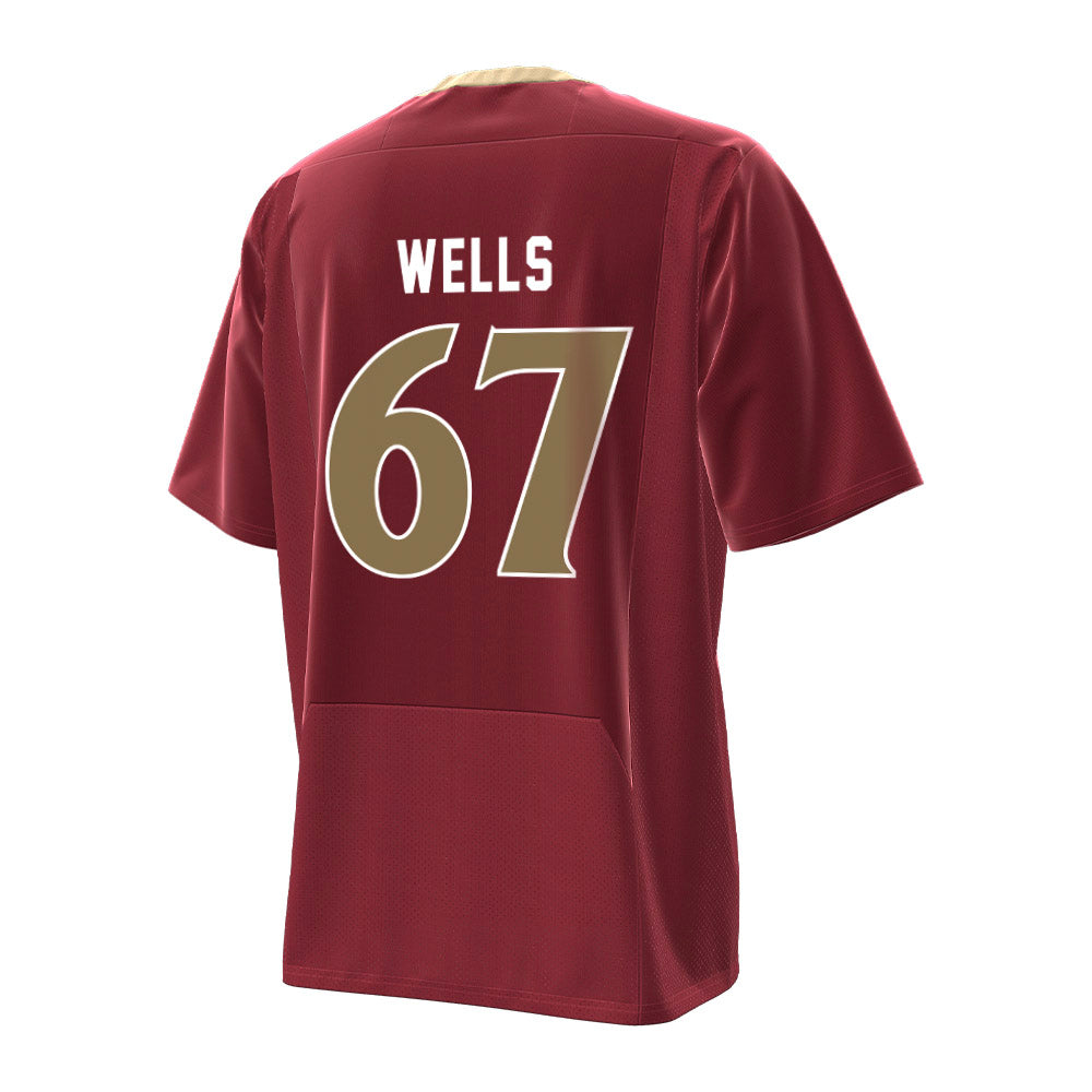 Elon - NCAA Football : Eli Wells - Under Armour® Football Jersey-1