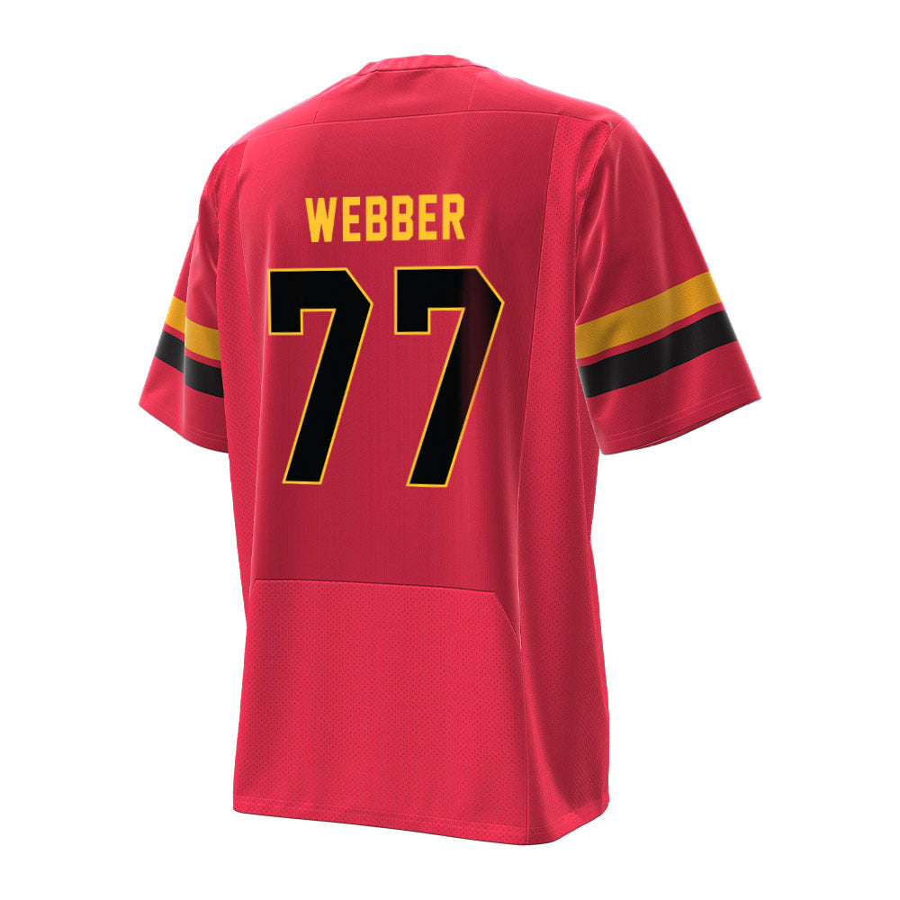 Ferris State - NCAA Football : Tyrone Webber - Under Armour® Football Jersey-1