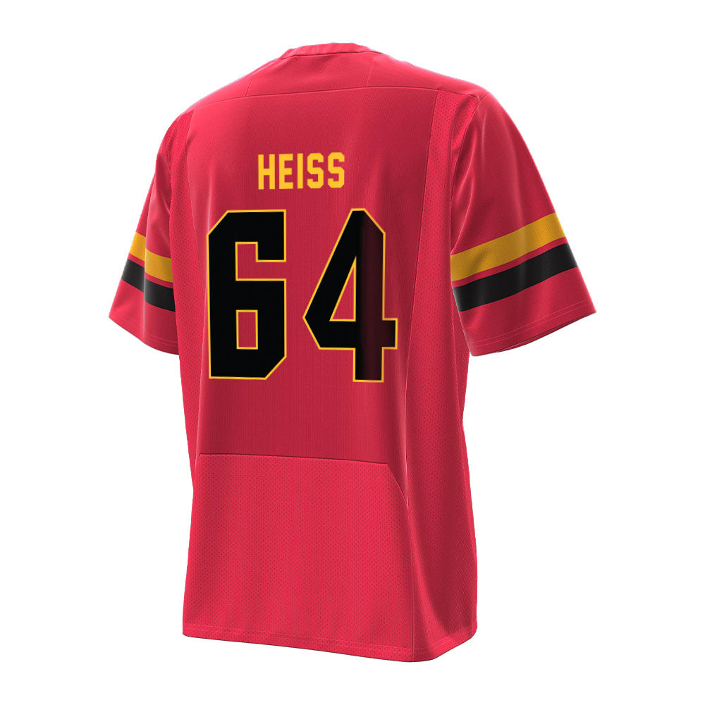 Ferris State - NCAA Football : Cam Heiss - Under Armour® Football Jersey-1