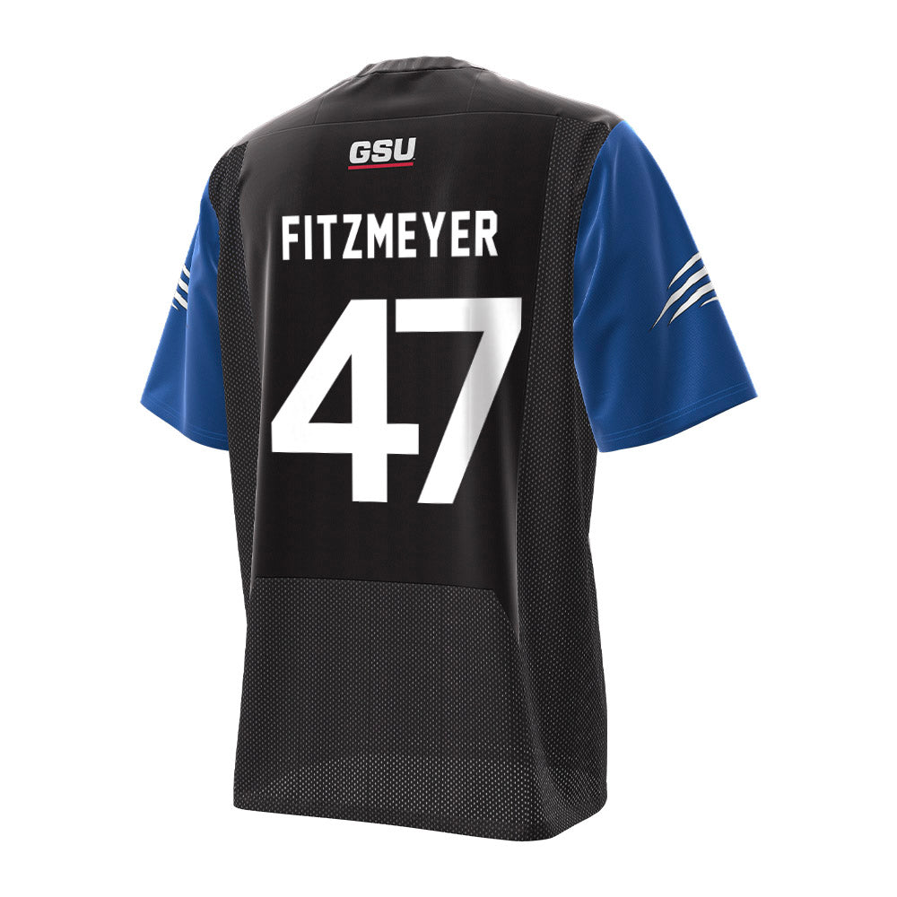 Georgia State - NCAA Football : Michael Fitzmeyer - Under Armour® Football Jersey-1
