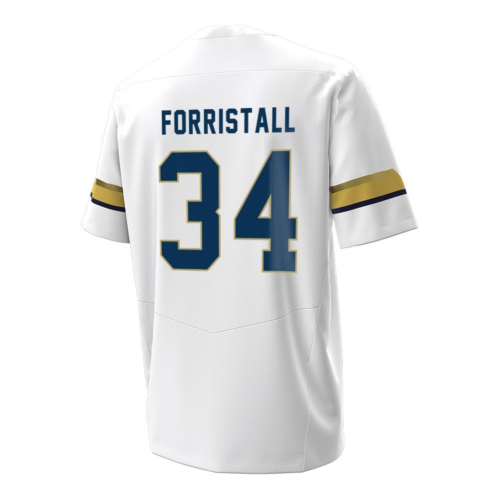 Georgia Tech - NCAA Football : Myles Forristall - Under Armour® Football Jersey-1
