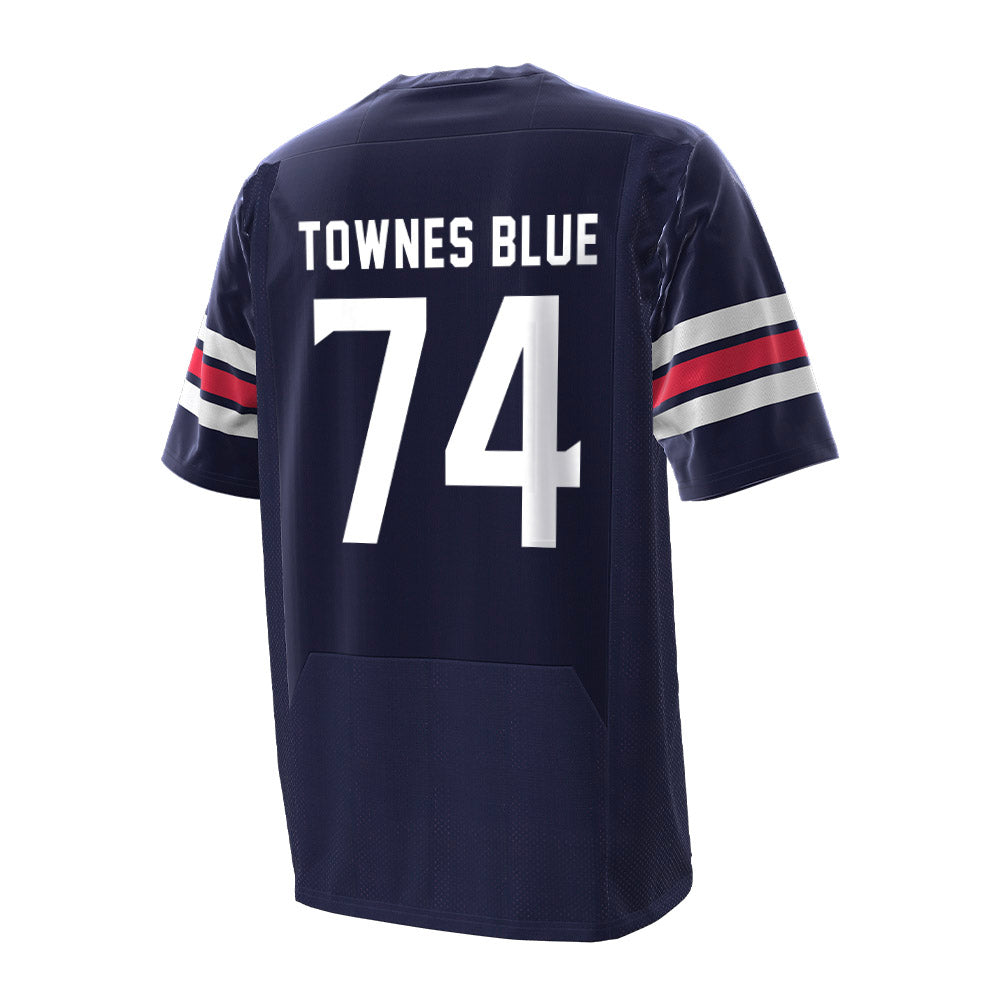Jackson State - NCAA Football : DAndre Townes Blue - Under Armour® Football Jersey-1