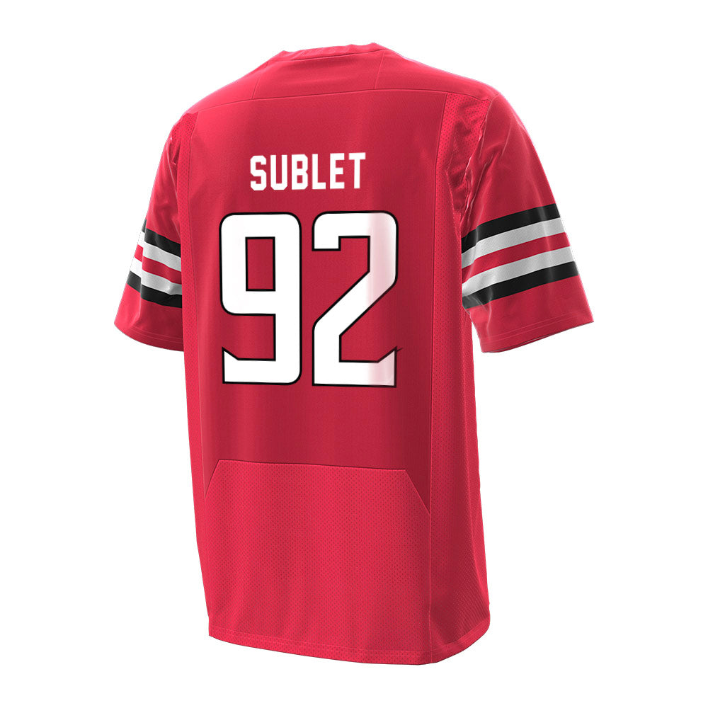 Lamar - NCAA Football : Broderick Sublet - Under Armour® Football Jersey-1