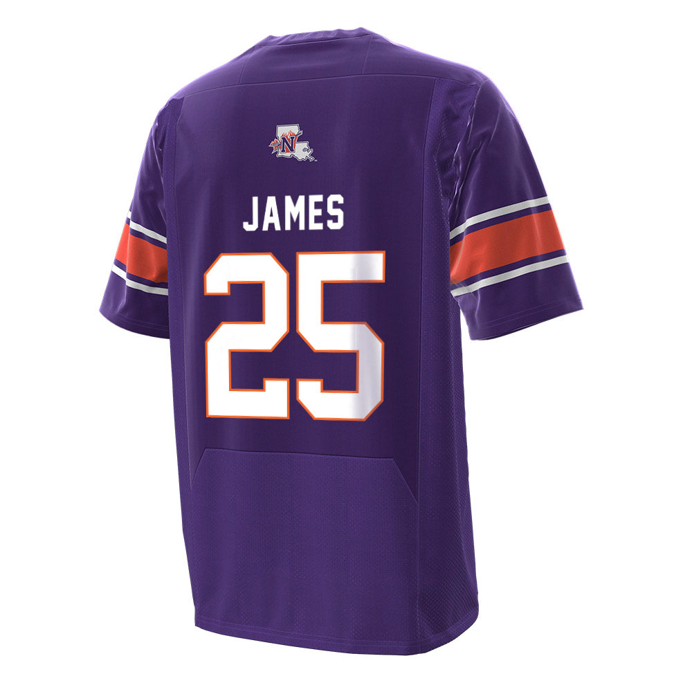 Northwestern State - NCAA Football : Jeremiah James - Under Armour® Football Jersey-1