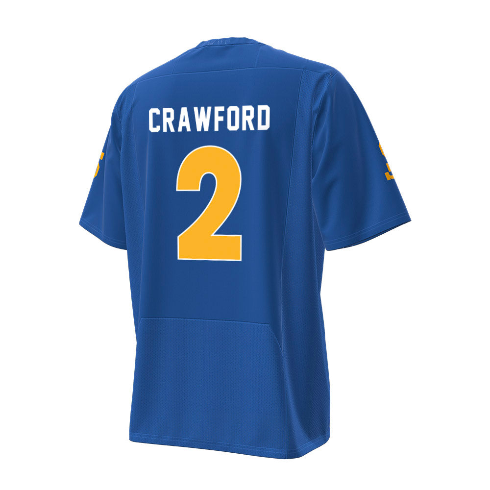 SJSU - NCAA Football : Maliki Crawford - Under Armour® Football Jersey-1
