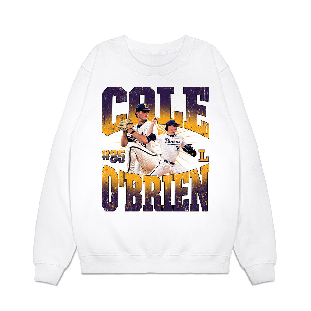 Lipscomb - NCAA Baseball : Cole O'Brien - Collage Premium Crewneck Sweatshirt-0
