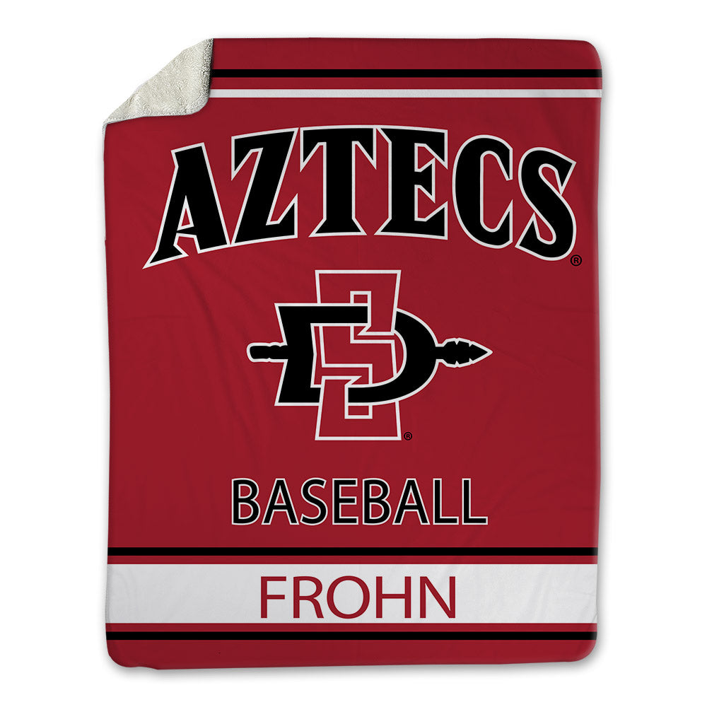 SDSU - NCAA Baseball : Jake Frohn - Blanket-0