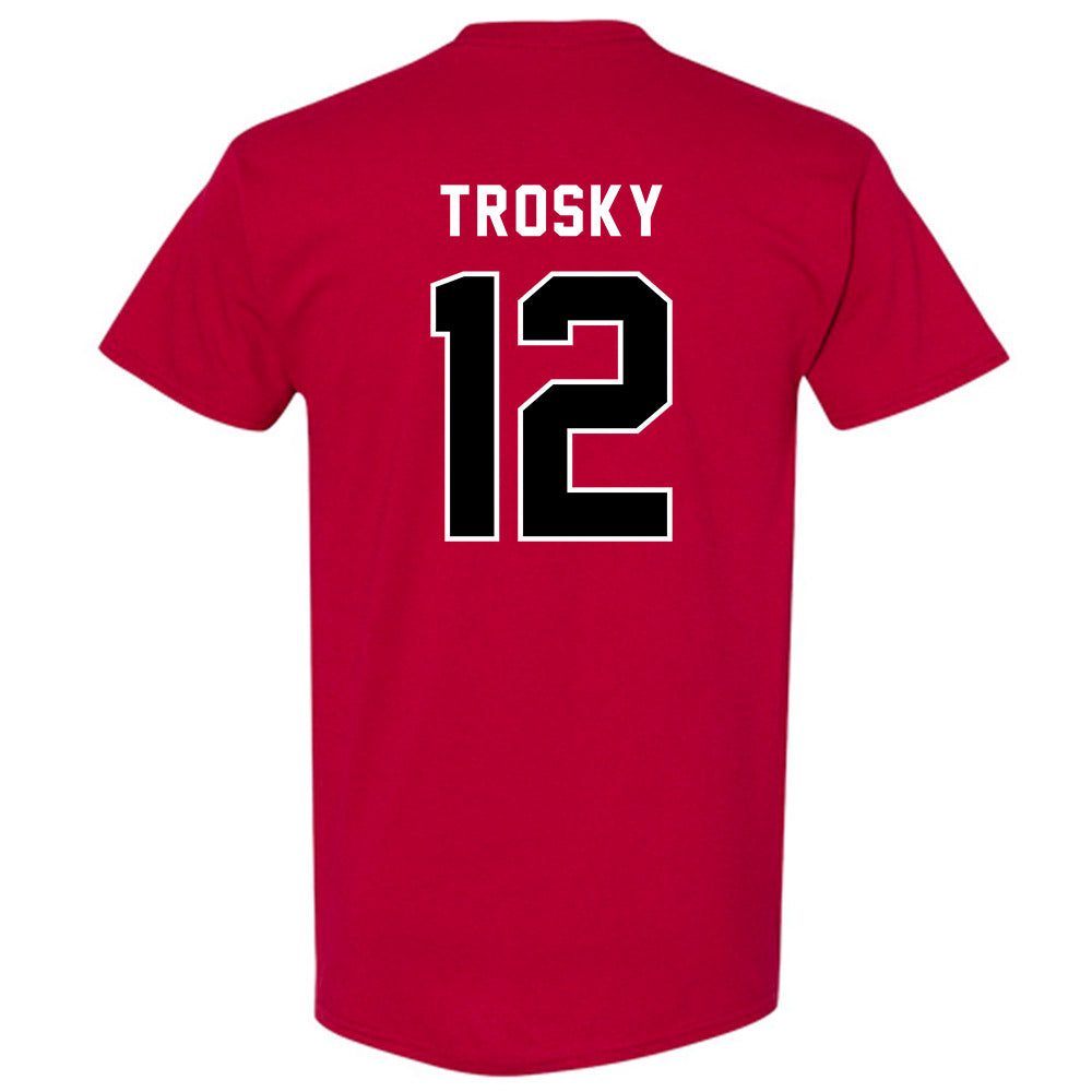 SDSU - NCAA Baseball : Jabin Trosky - Classic Shersey T-Shirt-1