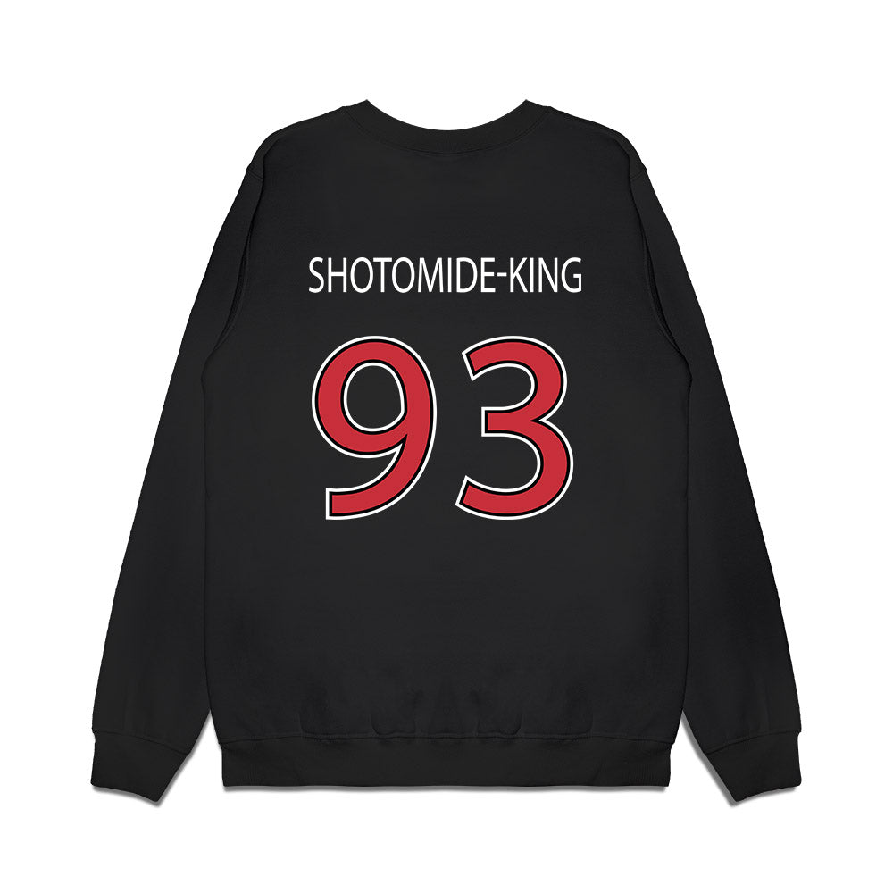 SDSU - NCAA Football : Ayo Shotomide-King - Vintage Premium Crewneck Sweatshirt-1