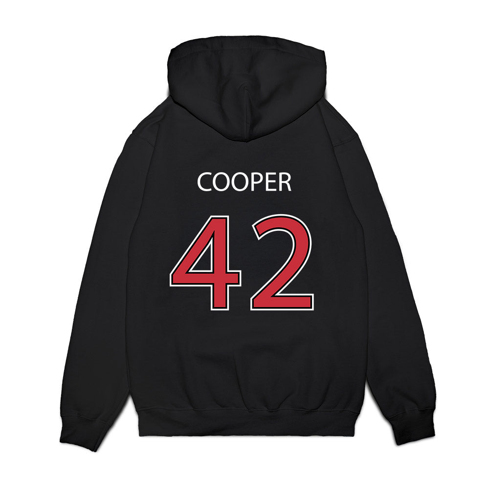 SDSU - NCAA Football : Cameron Cooper - Vintage Premium Hooded Sweatshirt-1