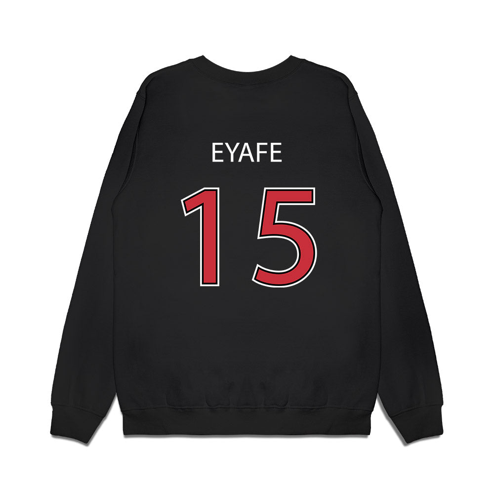 SDSU - NCAA Football : Oberhiri Eyafe - Vintage Premium Crewneck Sweatshirt-1