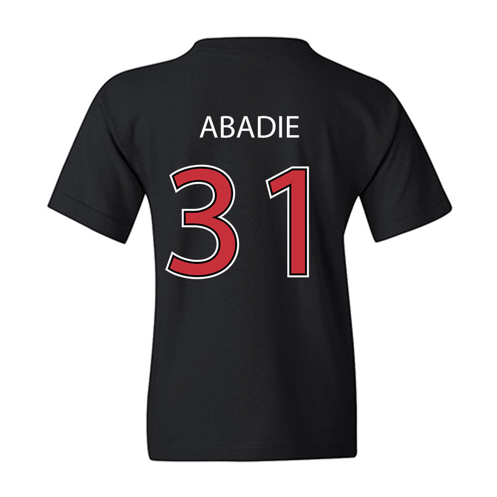 SDSU - NCAA Baseball : Connor Abadie - Vintage Shersey Youth T-Shirt-1