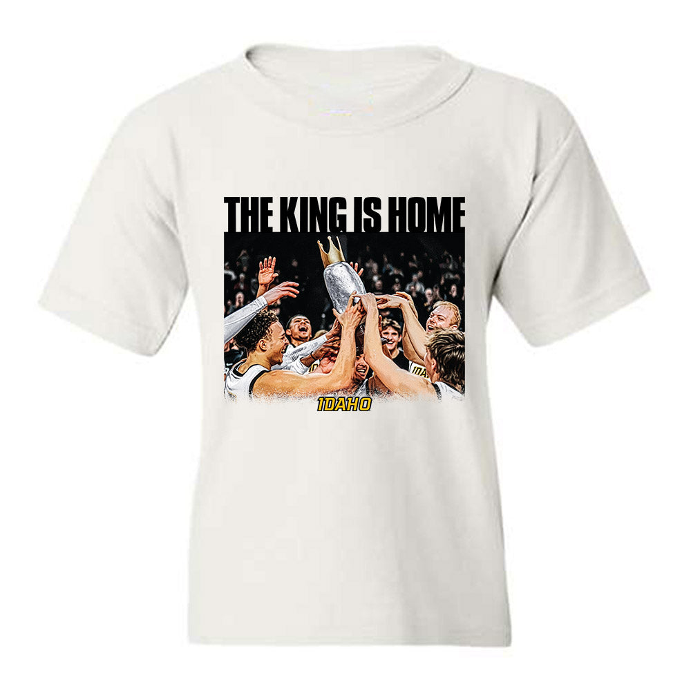 Idaho - NCAA Men's Basketball : - King Spud Youth T-Shirt-0
