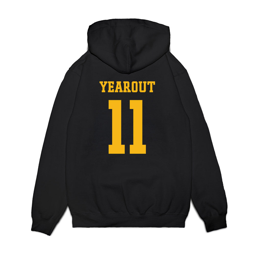 Idaho - NCAA Men's Basketball : Titus Yearout - King Spud Premium Hooded Sweatshirt-1