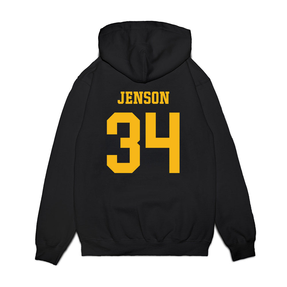 Idaho - NCAA Men's Basketball : Will Jenson - King Spud Premium Hooded Sweatshirt-1