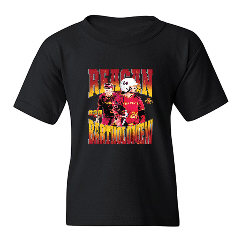 Iowa State - NCAA Softball : Reagan Bartholomew - Collage Youth T-Shirt-0
