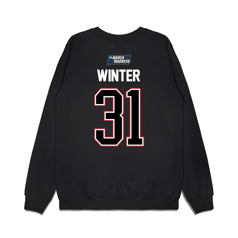 Wisconsin - NCAA Men's Basketball : Nolan Winter - NCAA® March Madness® 2026 Premium Crewneck Sweatshirt-1