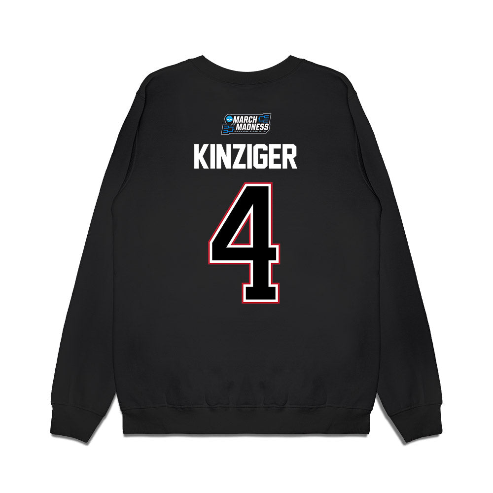 Wisconsin - NCAA Men's Basketball : Zach Kinziger - NCAA® March Madness® 2026 Premium Crewneck Sweatshirt-1