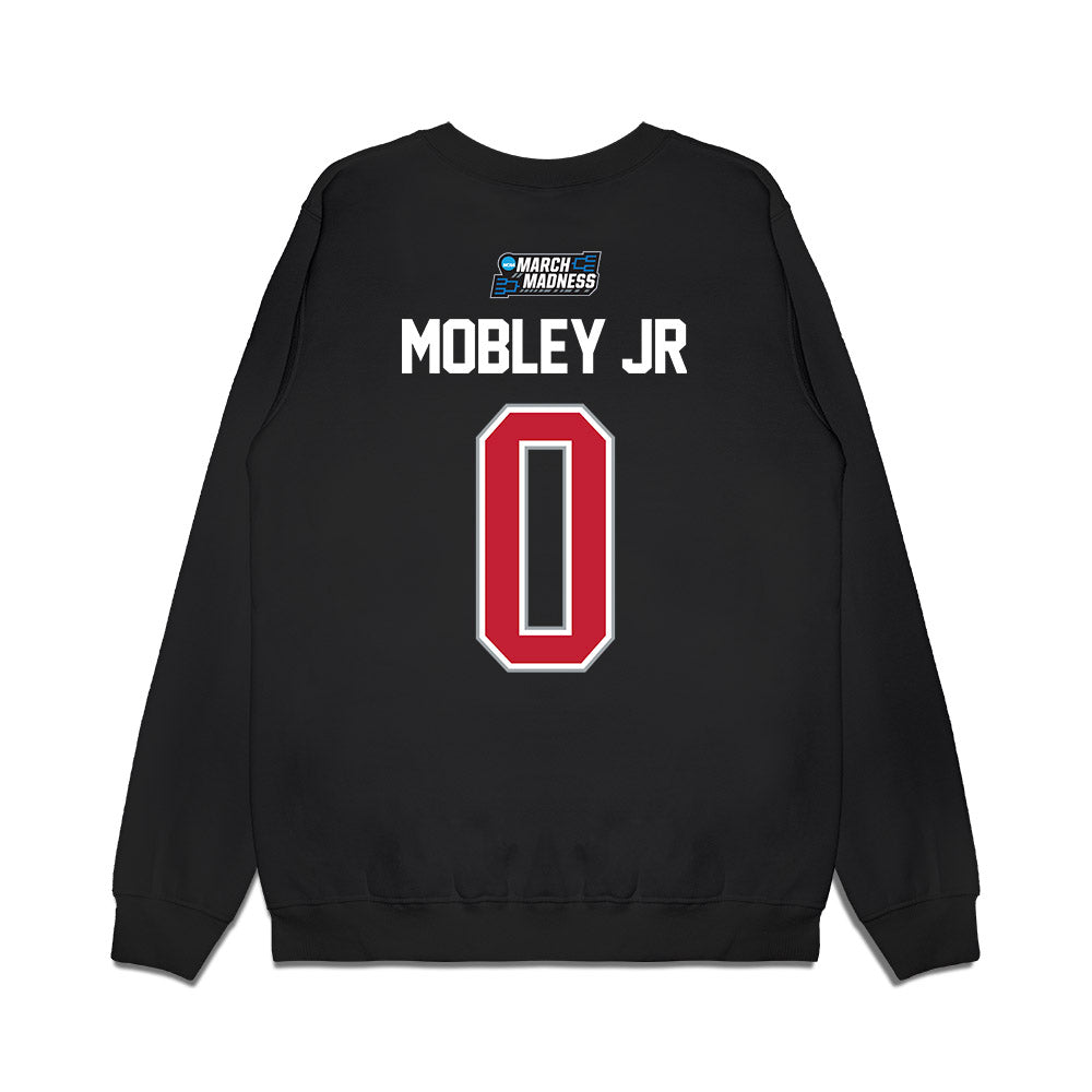 Ohio State - NCAA Men's Basketball : John Mobley Jr - NCAA® March Madness® 2026 Premium Crewneck Sweatshirt-1