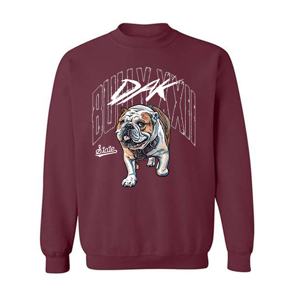 Mississippi State - NCAA Football : Mascot Crewneck Sweatshirt-0