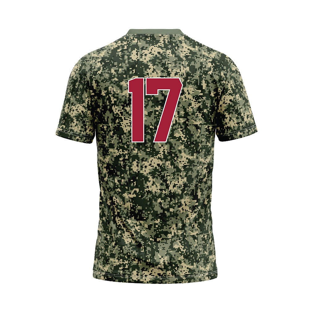 Alabama - NCAA Baseball : Logen Devenport - Camo Baseball Jersey-1