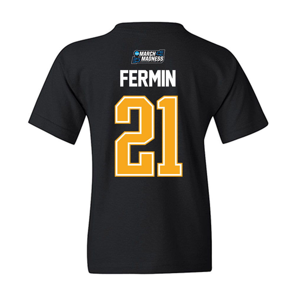 VCU - NCAA Men's Basketball : Christian Fermin - NCAA® March Madness® 2026 Youth T-Shirt-1