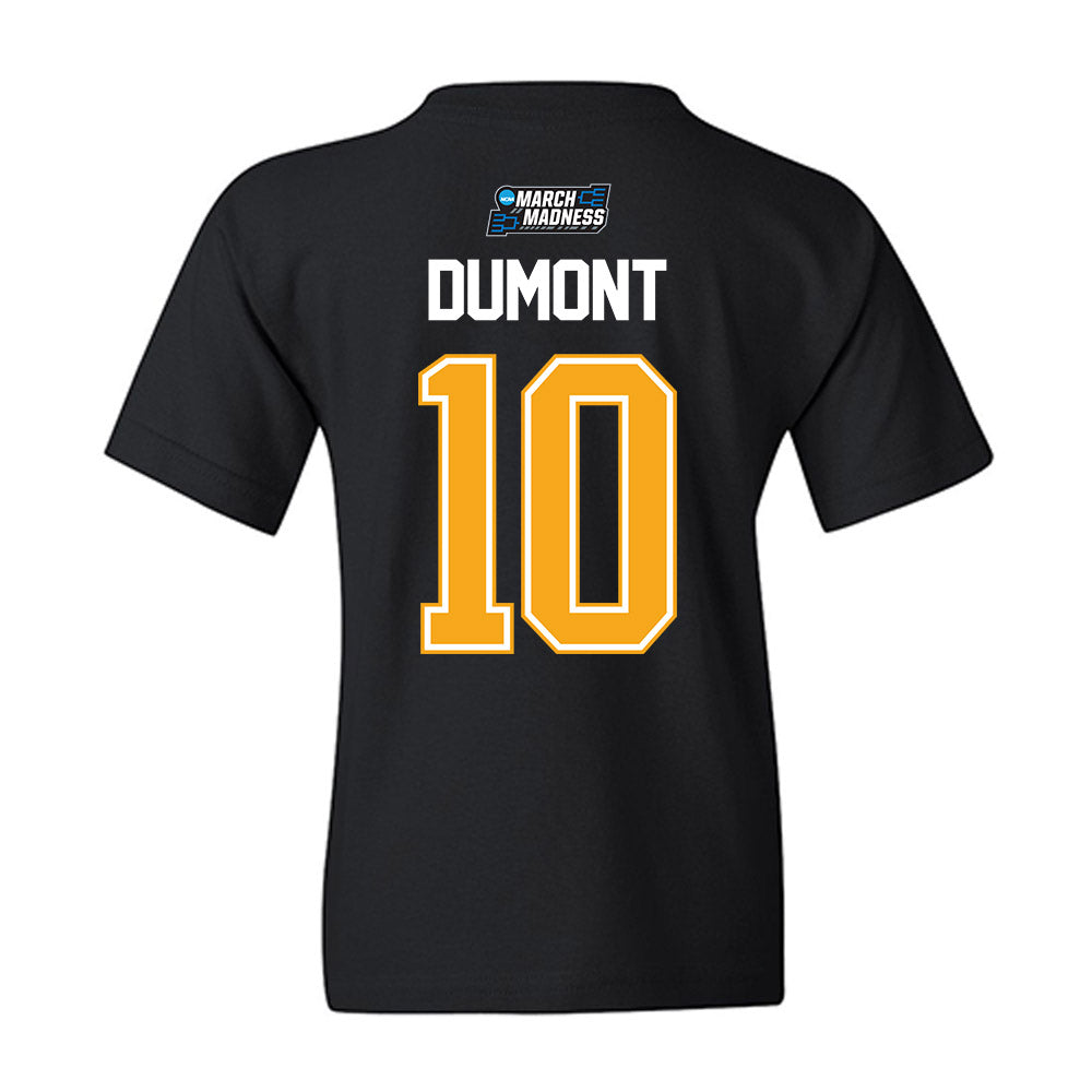 VCU - NCAA Men's Basketball : Jordann Dumont - NCAA® March Madness® 2026 Youth T-Shirt-1