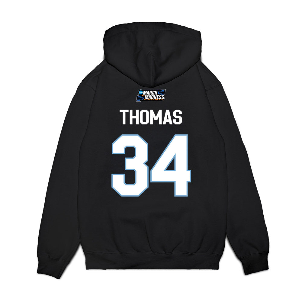 UNC - NCAA Women's Basketball : Blanca Thomas - NCAA® March Madness® 2026 Premium Hooded Sweatshirt-1