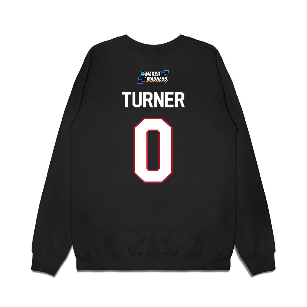 Georgia - NCAA Women's Basketball : Trinity Turner - NCAA® March Madness® 2026 Premium Crewneck Sweatshirt-1