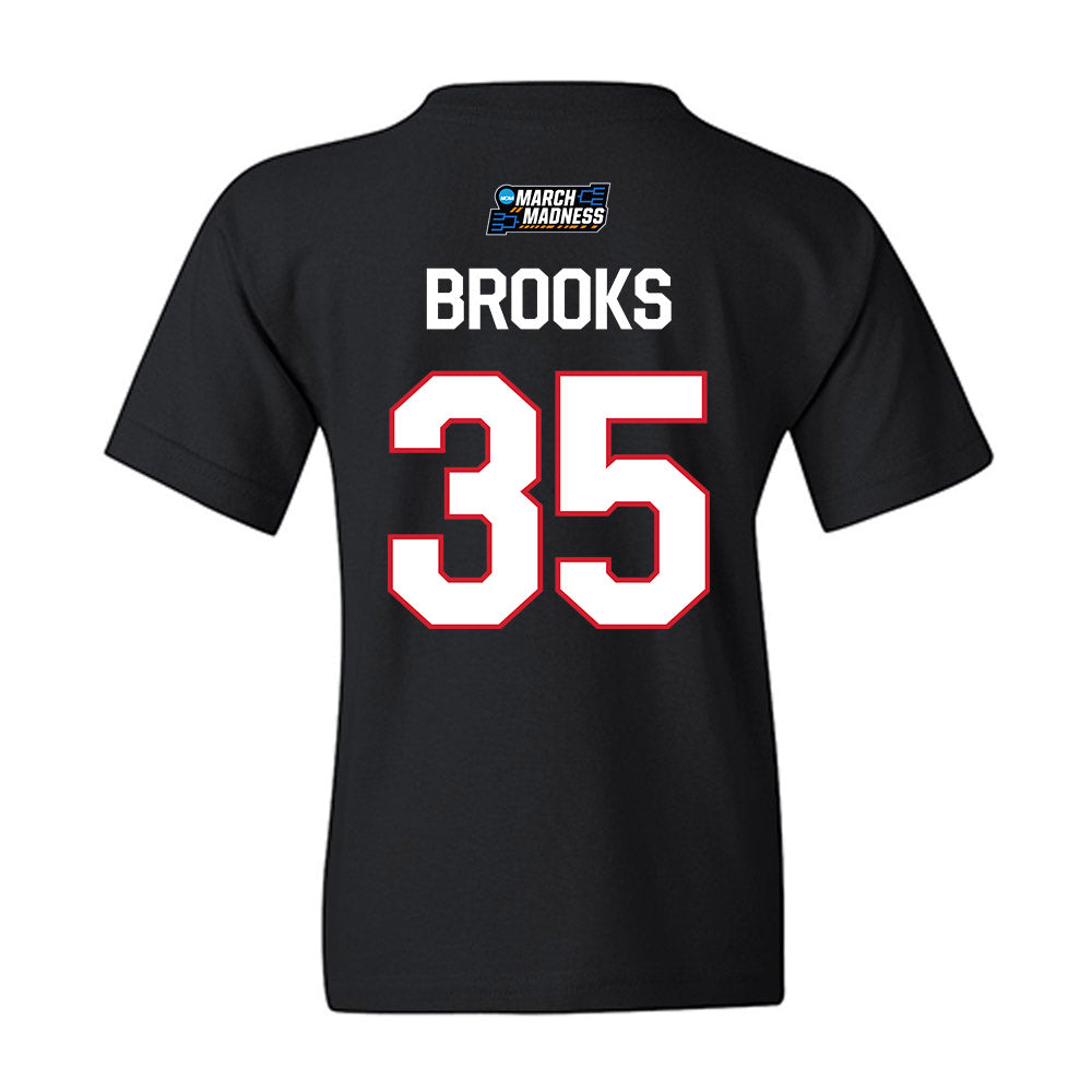 NC State - NCAA Women's Basketball : Zoe Brooks - NCAA® March Madness® 2026 Youth T-Shirt-1