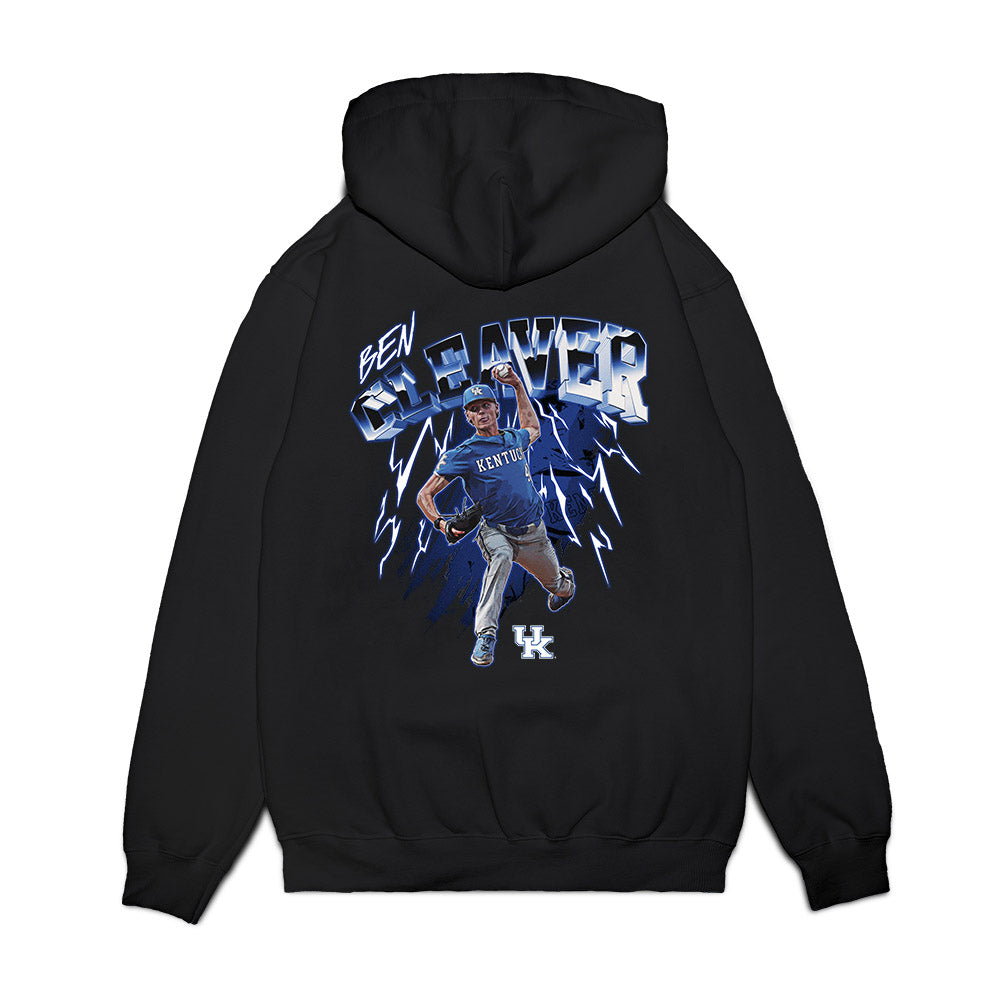 Kentucky - NCAA Baseball : Ben Cleaver - Collage Premium Hooded Sweatshirt-1