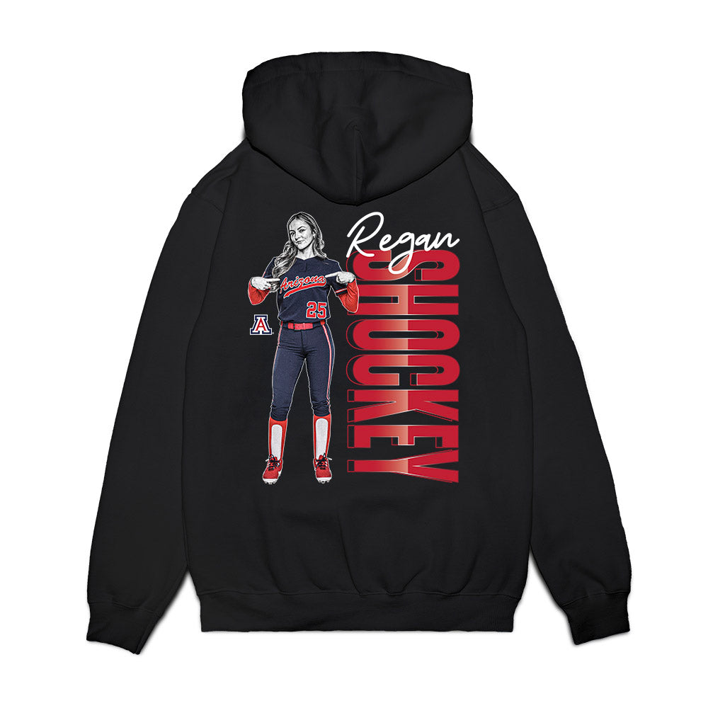 Arizona - NCAA Softball : Regan Shockey - Collage Premium Hooded Sweatshirt-1
