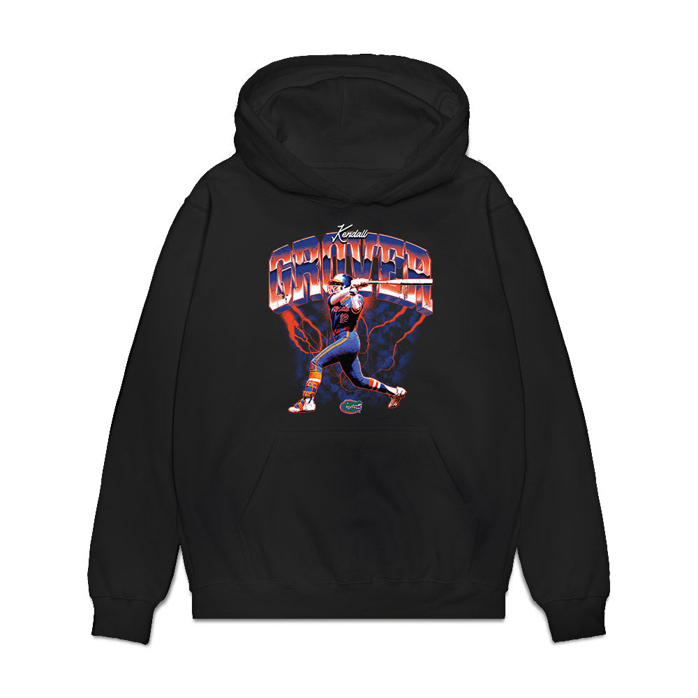 Florida - NCAA Softball : Kendall Grover - Collage Premium Hooded Sweatshirt-0