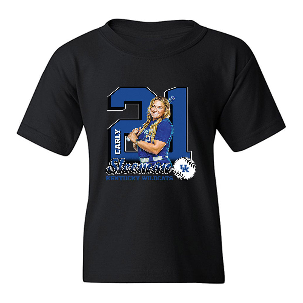 Kentucky - NCAA Softball : Carly Sleeman - Collage Youth T-Shirt-0