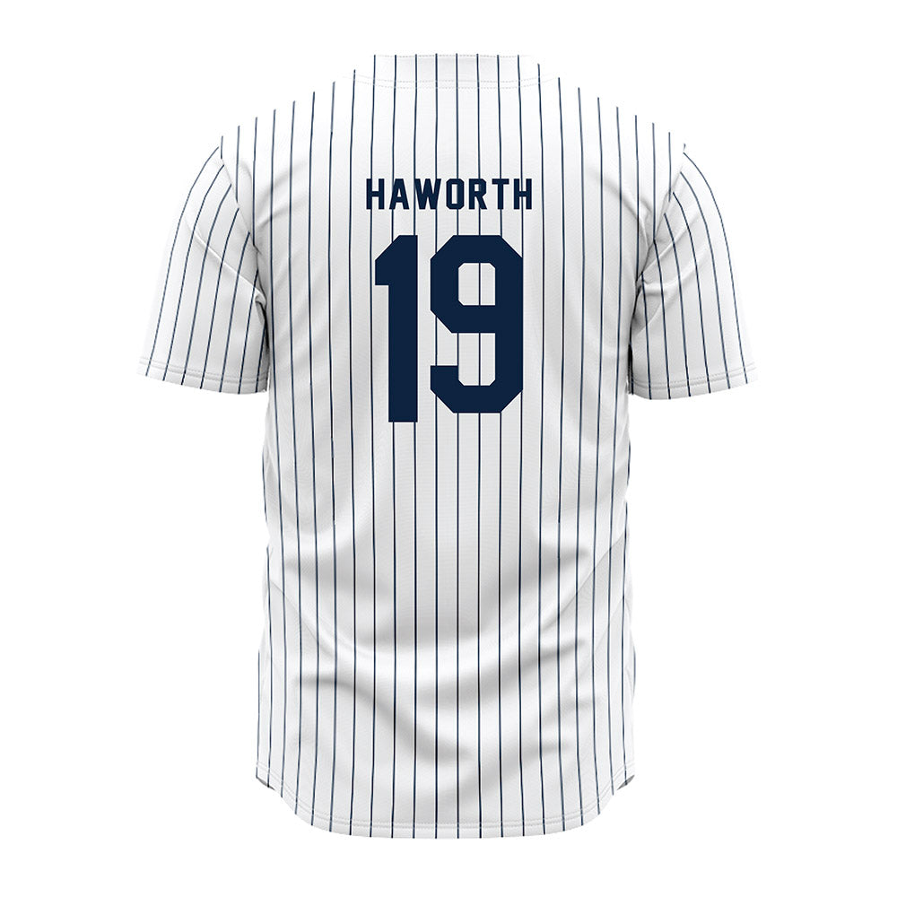UTSA - NCAA Baseball : Lane Haworth - Pinstripe Jersey-1