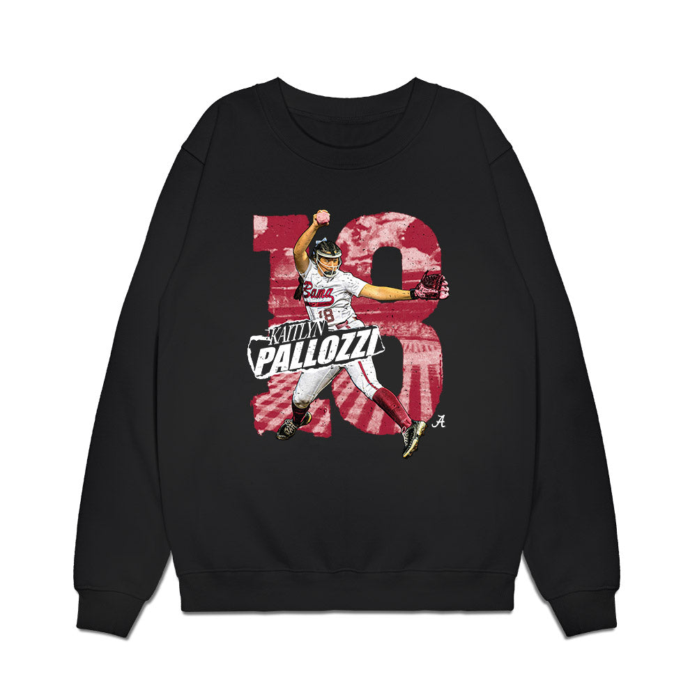 Alabama - NCAA Softball : Kaitlyn Pallozzi - Collage Premium Crewneck Sweatshirt-0