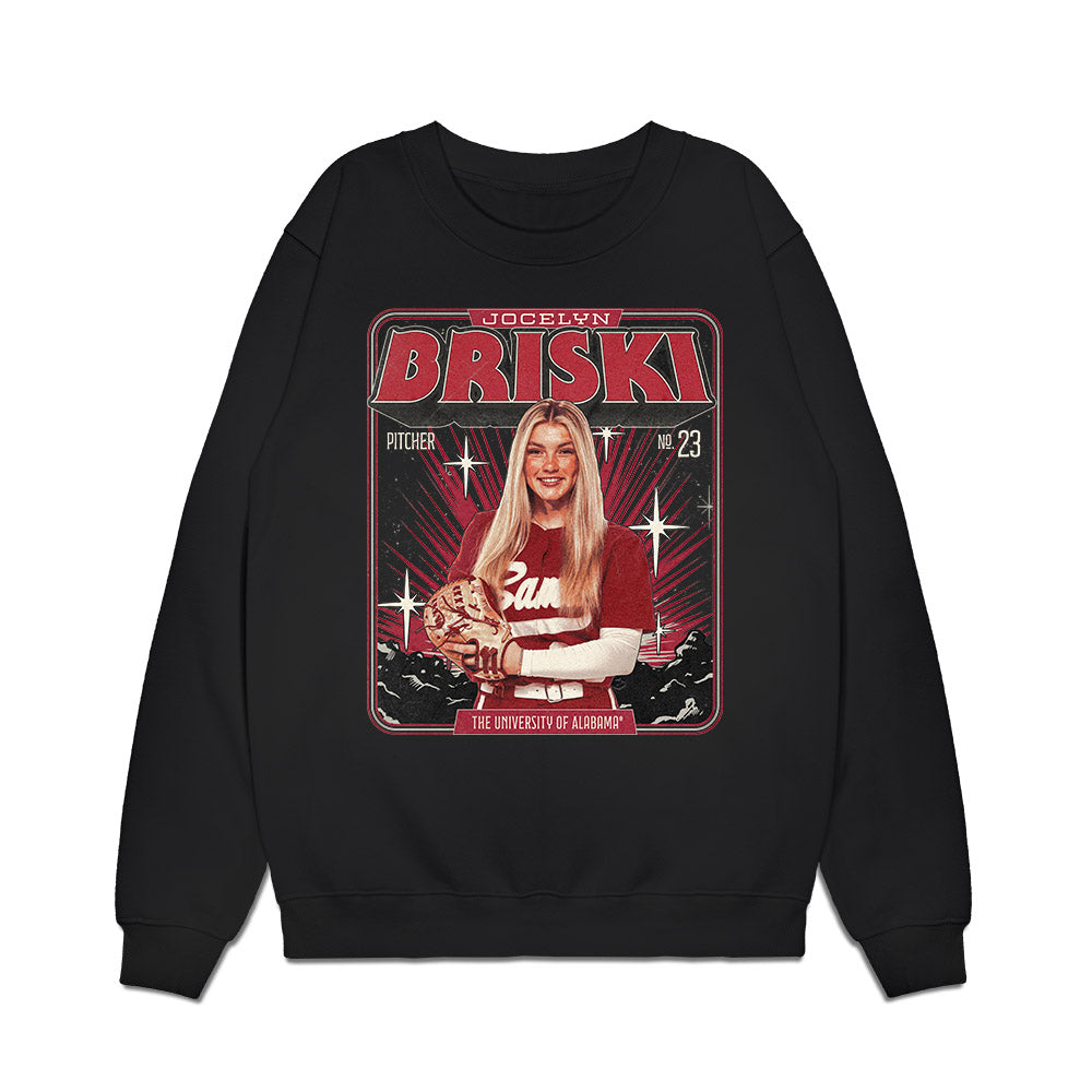 Alabama - NCAA Softball : Jocelyn Briski - Collage Premium Crewneck Sweatshirt-0