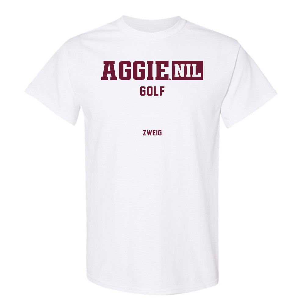 Texas A&M - NCAA Women's Golf : Avery Zweig - Aggies NIL Classic Shersey T-Shirt-0