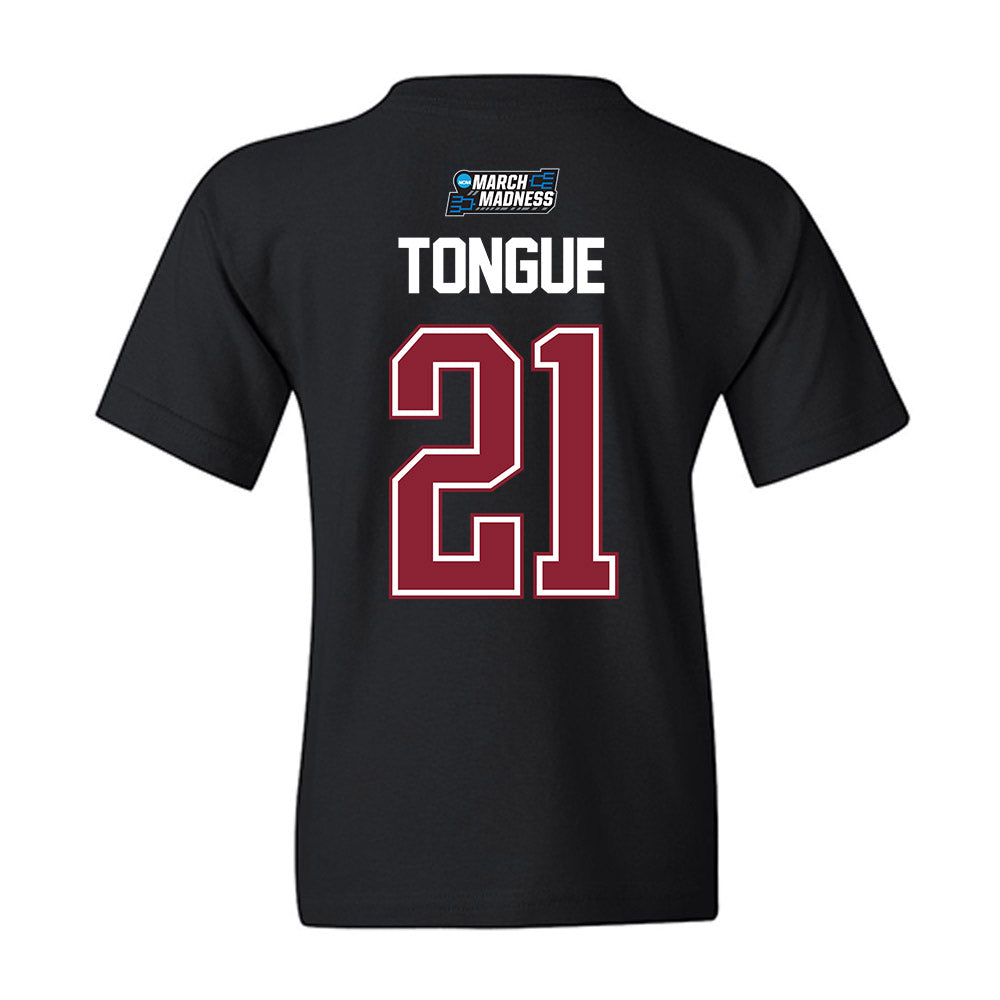 SCU - NCAA Men's Basketball : Camaron Tongue - NCAA® March Madness® 2026 Youth T-Shirt-1