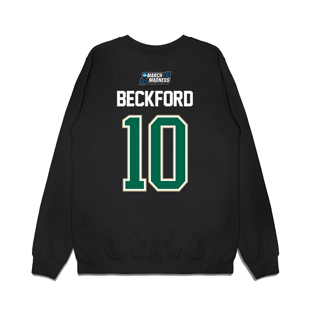 USF - NCAA Men's Basketball : Tristan Beckford - NCAA® March Madness® 2026 Premium Crewneck Sweatshirt-1