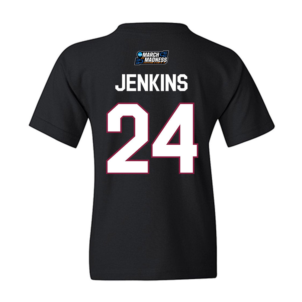 Virginia Tech - NCAA Women's Basketball : Amani Jenkins - NCAA® March Madness® 2026 Youth T-Shirt-1